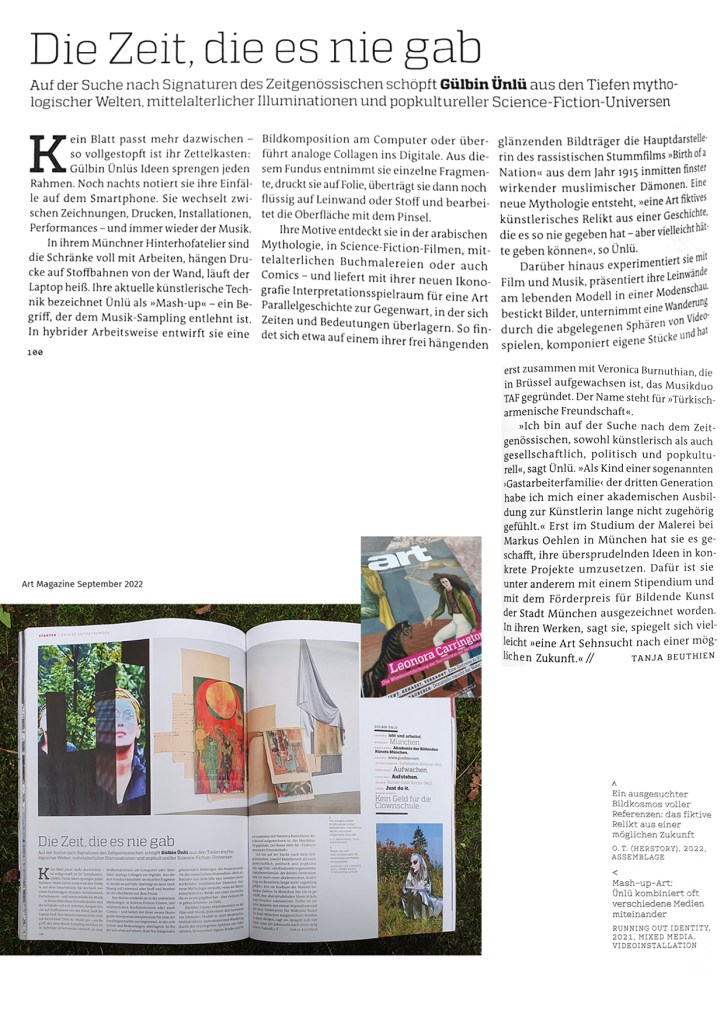 Magazin ART, Sept 2022